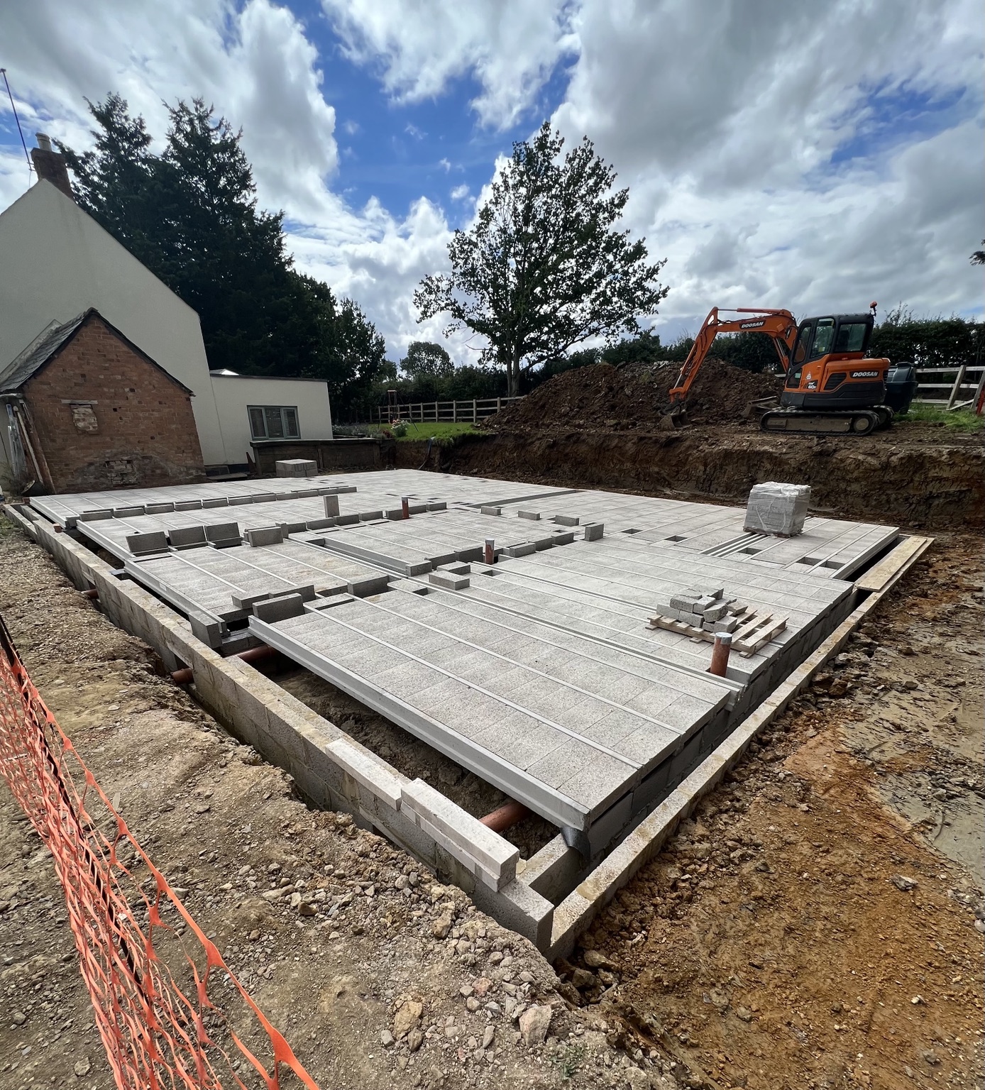 Harrowden beam and block floor